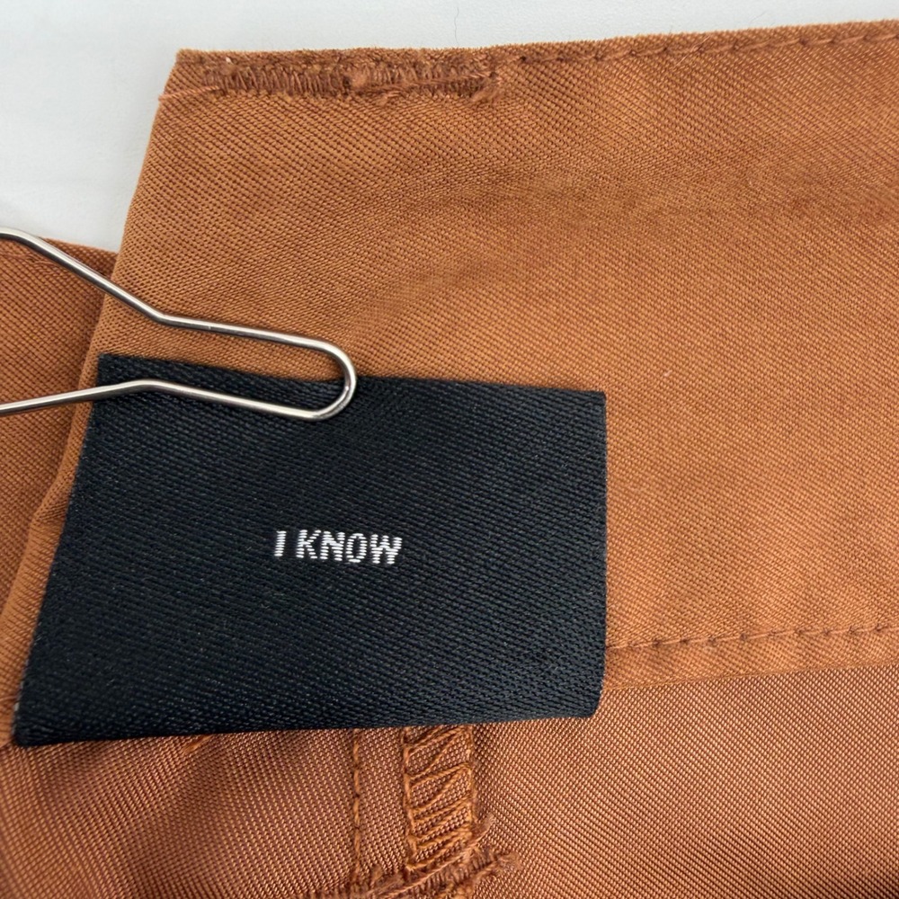 Dime Cargo Pants Men Medium Brown Integrated Belt Utility Skate Gorpcore - Picture 8 of 13
